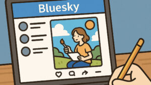 【Bluesky創作勢あるある】「反応ない…」で諦めない！続けることで見えてくるブルースカイの景色