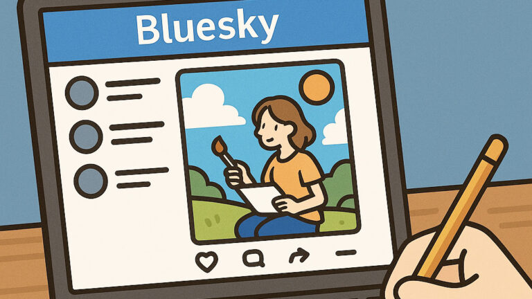 【Bluesky創作勢あるある】「反応ない…」で諦めない！続けることで見えてくるブルースカイの景色
